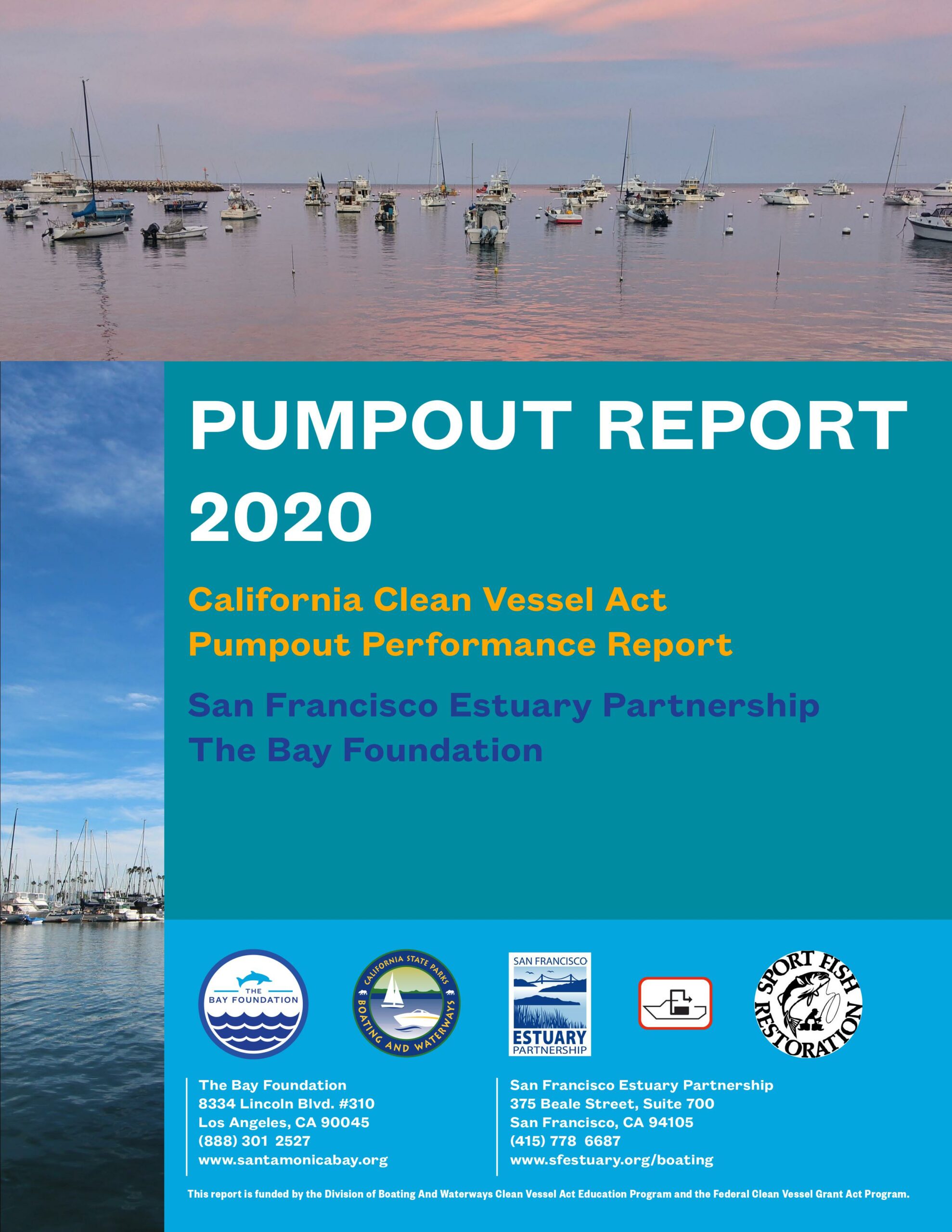 2020 CA Pumpout Report Cover Page
