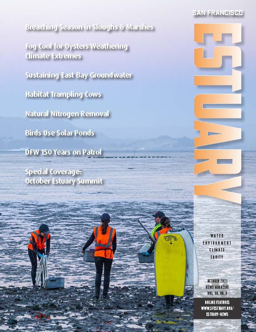 Estuary News october 2021 cover page