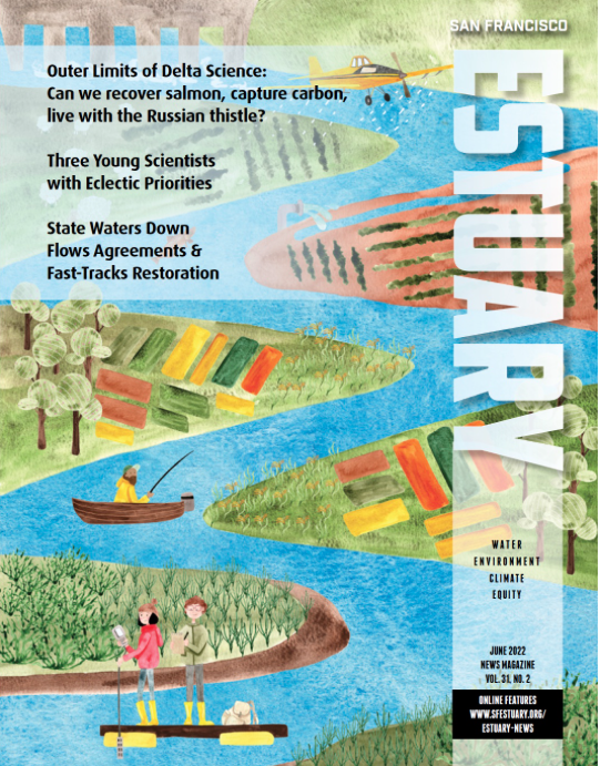 Cover of June 2022 Estuary News