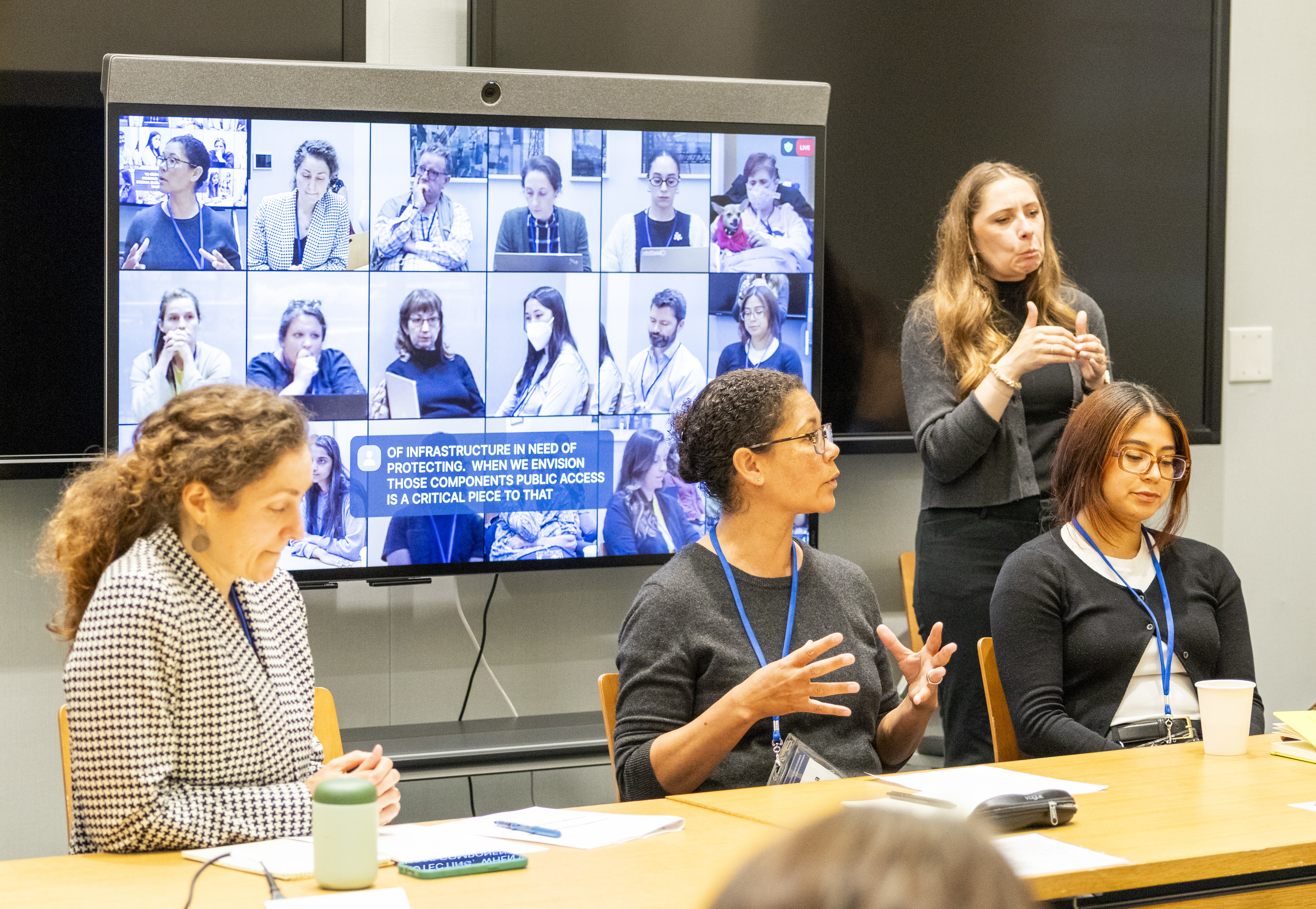 Natasha Daniels speaks at the Accessible Futures Conference in 2025